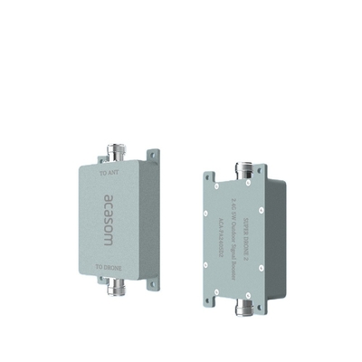 2.4G 5W আউটডোর সুপার ড্রোন সিগন্যাল বুস্টার 2.5dB গোলমাল এবং 1 μS সুইচ টাইম বিলম্ব