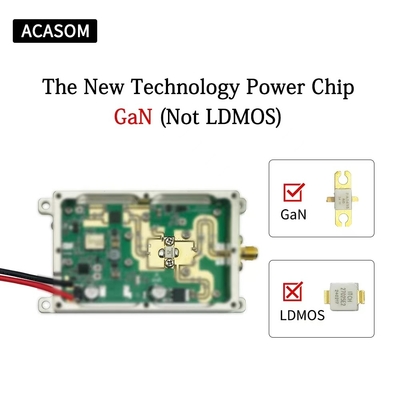 অ্যালুমিনিয়াম শেল সহ 400MHz 500M 50W GAN 450M ড্রোন জ্যামার মডিউল