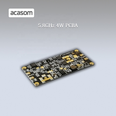 কাস্টম 4W 5.8GHz সিগন্যাল বুস্টার অ্যান্টেনা রেঞ্জ এক্সটেন্ডার ডিজেআই মাভিক এফপিভি ড্রোনগুলির জন্য