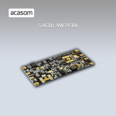 কাস্টম 4W 5.8GHz সিগন্যাল বুস্টার অ্যান্টেনা রেঞ্জ এক্সটেন্ডার ডিজেআই মাভিক এফপিভি ড্রোনগুলির জন্য