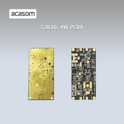 কাস্টম 4W 5.8GHz সিগন্যাল বুস্টার অ্যান্টেনা রেঞ্জ এক্সটেন্ডার ডিজেআই মাভিক এফপিভি ড্রোনগুলির জন্য