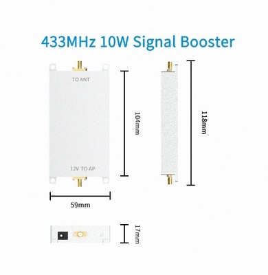 430-434MHz আরএফ এম্প্লিফায়ার মডিউল 40 ডিবিএম আউটপুট সহ সহজ ইনস্টলেশন
