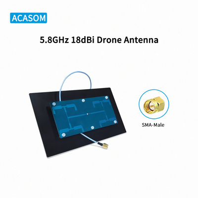 900MHz 915MHz 50W উচ্চ লাভ FPV ড্রোন অ্যান্টেনা কাস্টম PCBA চিপসেট SMA পুরুষ সঙ্গে