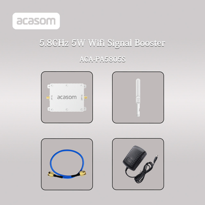 5W 5.8GHz সিগন্যাল বুস্টার রেঞ্জ এক্সটেন্ডার 5.725-5.85GHz ফ্রিকোয়েন্সি রেঞ্জের জন্য