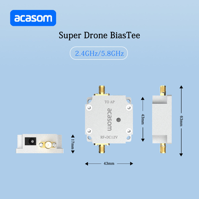 সুপার ড্রোন সিরিজ ডিসি 12 ভি বায়াস টি 2.4GHz এম্প্লিফায়ার ট্রান্সফার পাওয়ার সাপ্লাই মডিউলের জন্য