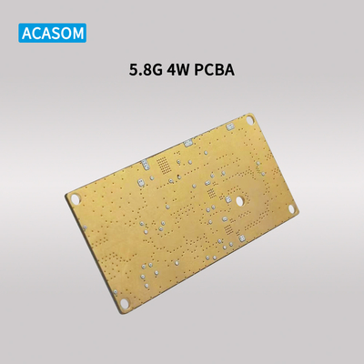 5.8GHz এবং 2.4GHz এর জন্য শক্তিশালী 5W 37dBm আরএফ সিগন্যাল বুস্টার 12V পিসিবিএ