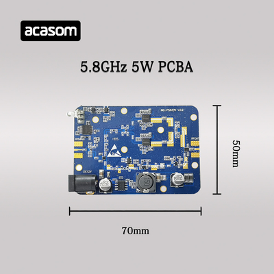 5W আরএফ সিগন্যাল বুস্টার 5.8GHz ওয়াইফাই ওয়্যারলেস মডিউলের জন্য পিসিবি এম্প্লিফায়ার উপাদান