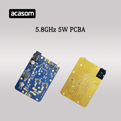 5W আরএফ সিগন্যাল বুস্টার 5.8GHz ওয়াইফাই ওয়্যারলেস মডিউলের জন্য পিসিবি এম্প্লিফায়ার উপাদান