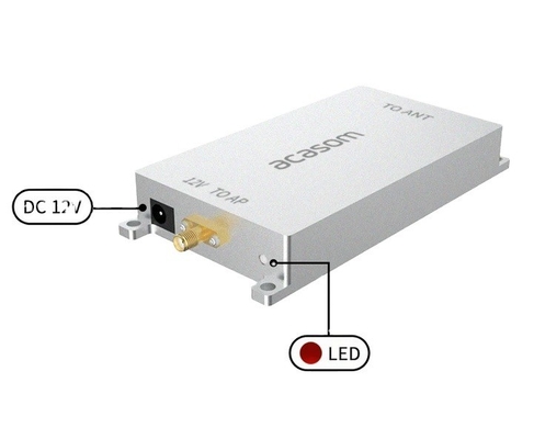 যথার্থতা লাভ 5.8GHz ড্রোন সিগন্যাল বুস্টার এম্প্লিফায়ার 43dBm সর্বোচ্চ আউটপুট পাওয়ার