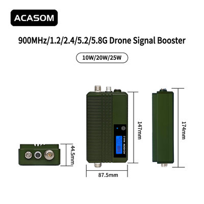 ব্যাপক 900mhz সিগন্যাল বুস্টার 5.8GHz পাওয়ার এম্প্লিফায়ার স্থিতিশীল