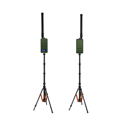 300MHz-400MHz 50W ড্রোন রেডিও ফ্রিকোয়েন্সি জ্যামার পোর্টেবল জলরোধী