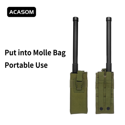 1450MHz-1650MHz 1.5G পোর্টেবল ড্রোন ফ্রিকোয়েন্সি জ্যামার 50W জলরোধী