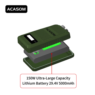 4900MHz-5100MHz পোর্টেবল ড্রোন জ্যামার 5.0G লং রেঞ্জ জলরোধী