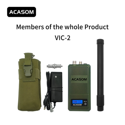 4900MHz-5100MHz পোর্টেবল ড্রোন জ্যামার 5.0G লং রেঞ্জ জলরোধী