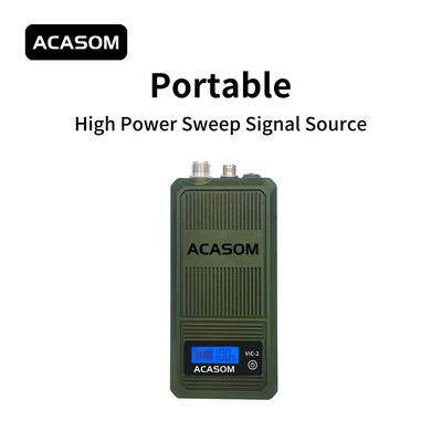 50W পোর্টেবল এফপিভি ড্রোন জ্যামার 5900MHz-6100MHz উচ্চ শক্তির ভিসিওর জন্য আরএফ সিগন্যাল সুইপ